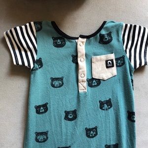 Rag- Shortsleeved bear print